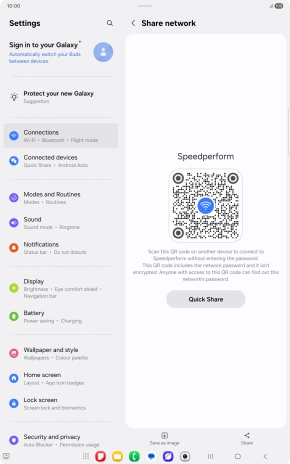 Place the QR code inside the camera frame on the other device to scan the code.