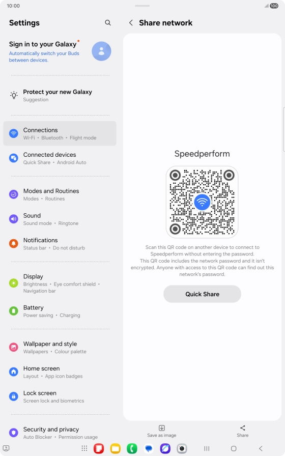 Place the QR code inside the camera frame on the other device to scan the code.
