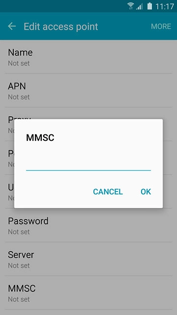 Key in http://www.vodafone.ie/mms and press OK.