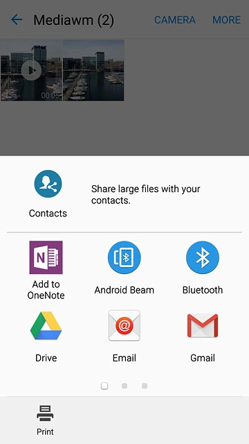 Press Bluetooth.Your phone now searches for devices and after a moment, a list of Bluetooth devices within range is displayed.