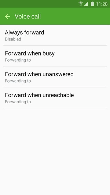 Forward when unanswered