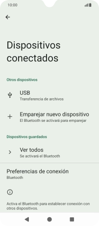 Pulsa Emparejar nuevo dispositivo.