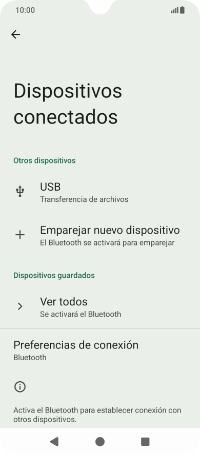 Pulsa Emparejar nuevo dispositivo.