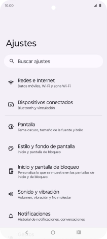 Pulsa Redes e Internet.