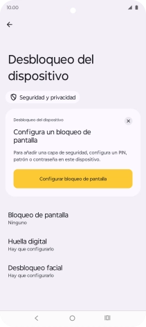 Pulsa la tecla de inicio para terminar y regresar a la pantalla de inicio.