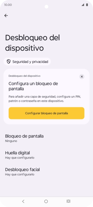 Pulsa la tecla de inicio para terminar y regresar a la pantalla de inicio.