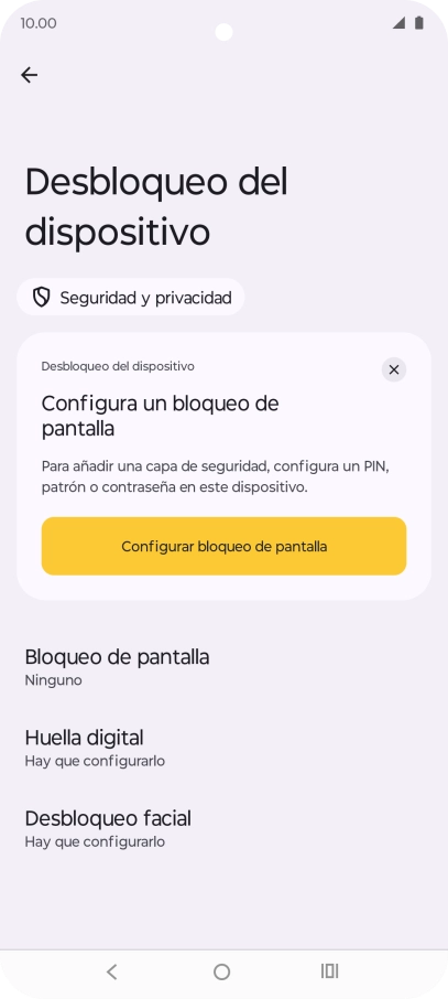 Pulsa la tecla de inicio para terminar y regresar a la pantalla de inicio.