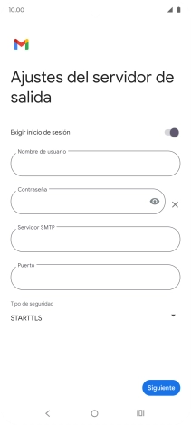 Pulsa el indicador junto a 