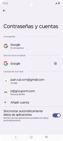 Pulsa la tecla de inicio para terminar y regresar a la pantalla de inicio.