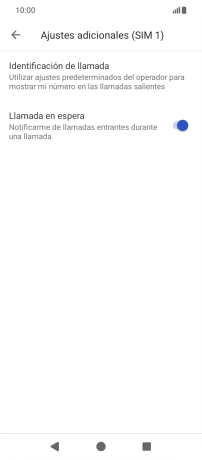 Pulsa el indicador junto a 