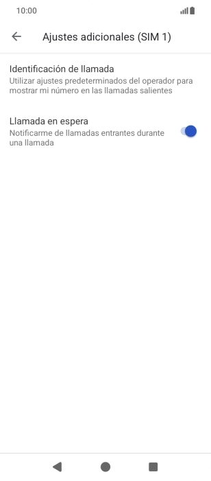Pulsa el indicador junto a 