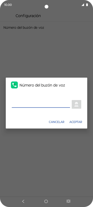 Introduce 22177 y pulsa ACEPTAR.