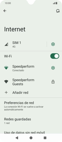 Pulsa la tecla de inicio para terminar y regresar a la pantalla de inicio.