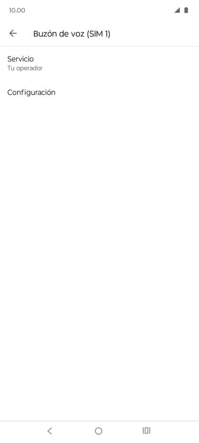 Pulsa Configuración.