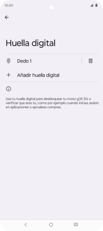 Pulsa la tecla de retroceso.