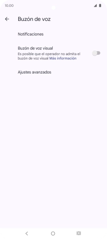 Pulsa Ajustes avanzados.