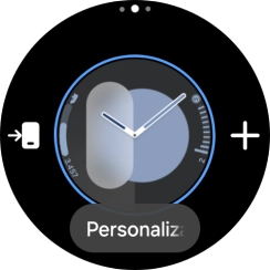 Desliza el dedo hacia la izquierda por la pantalla.