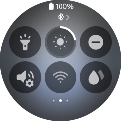 Pulsa el icono de No molestar para activar o desactivar la función.