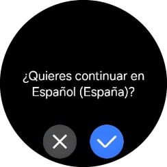 Pulsa el icono de aceptar.