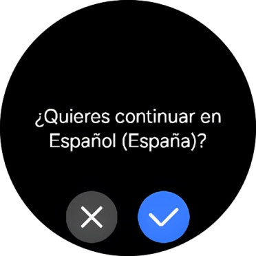 Pulsa el icono de aceptar.