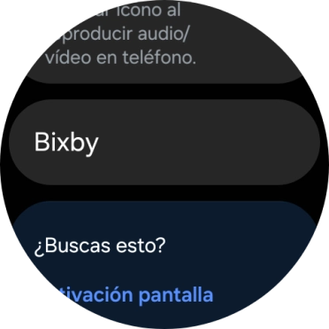 Pulsa Bixby.