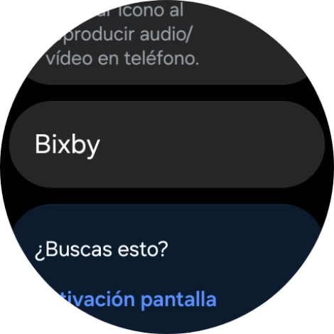 Pulsa Bixby.