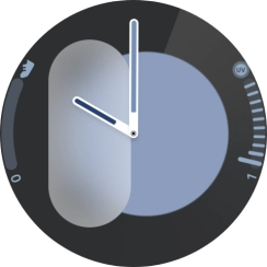 Mantén pulsado el botón de inicio hasta que se reinicie el smartwatch.