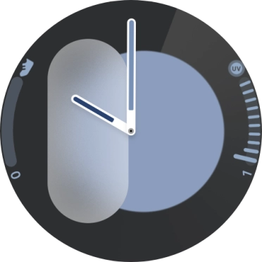 Mantén pulsado el botón de inicio hasta que se reinicie el smartwatch.