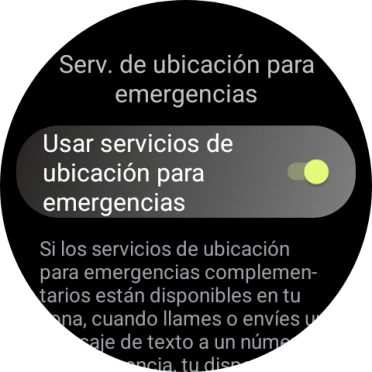 Pulsa el indicador junto a 