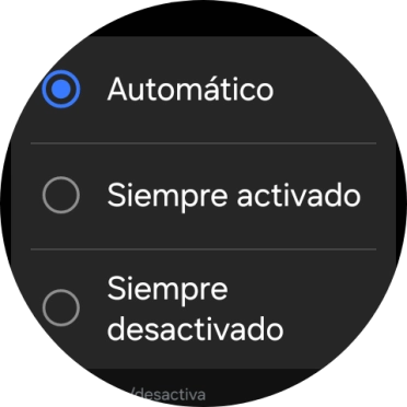 Pulsa Automático.