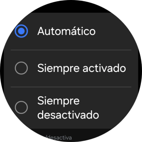 Pulsa Automático.