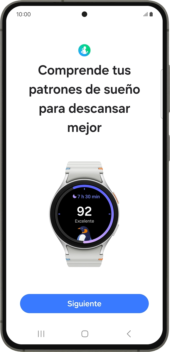 En el teléfono: Pulsa Siguiente.