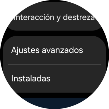 Pulsa Ajustes avanzados y sigue las indicaciones de la pantalla para seleccionar los ajustes deseados.