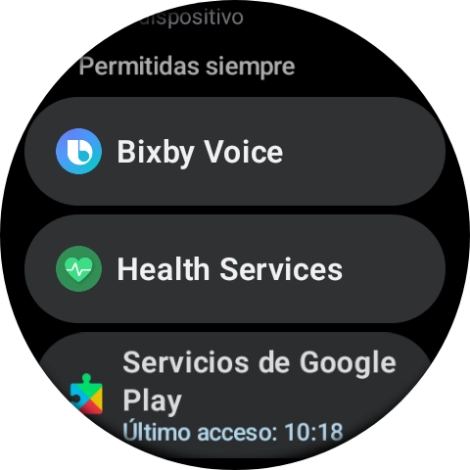 Pulsa la app deseada.