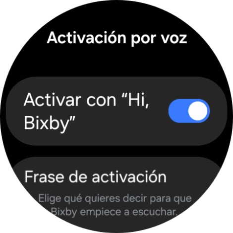 Pulsa el indicador junto a 