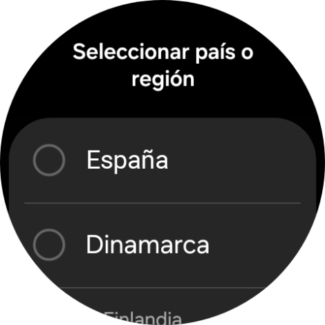 Pulsa la región deseada.