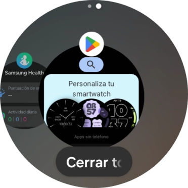 Para cerrar una sola aplicación en ejecución, desliza el dedo hacia arriba sobre la aplicación deseada.