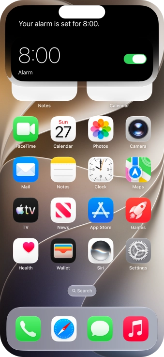 Say, in your own words, what you would like your phone to do, e.g.: OPEN CAMERA or SET AN ALARM. It's not necessary to use a specific command for each function.