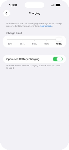 Press the indicator next to Press the indicator next to