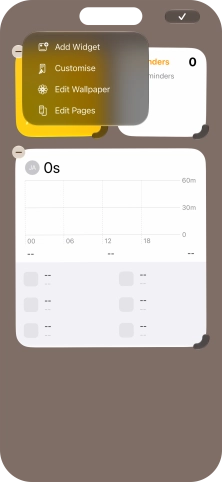 Press Add Widget.