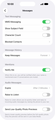Slide your finger upwards starting from the bottom of the screen to return to the home screen.