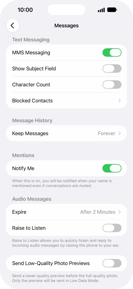 Slide your finger upwards starting from the bottom of the screen to return to the home screen.