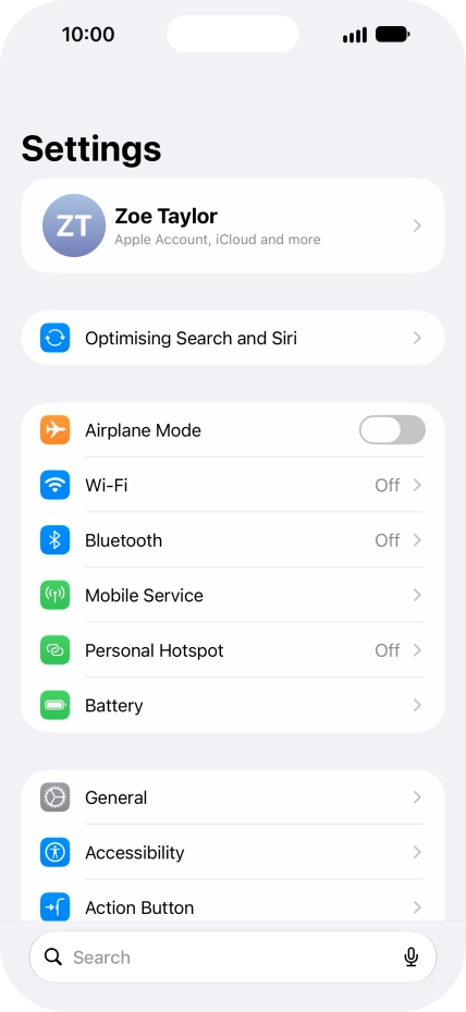 Press Mobile Service.