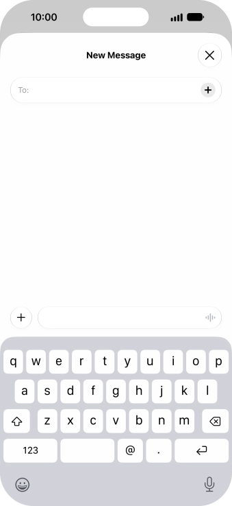 Press the add icon.