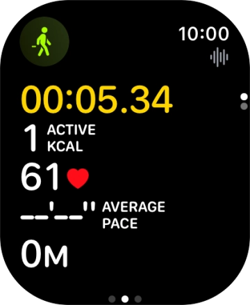 Slide your finger right starting from the left side of the screen.