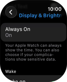 Press Always On. Press Always On.