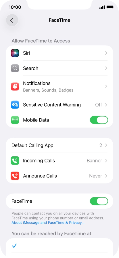 Press the indicator next to Press the indicator next to