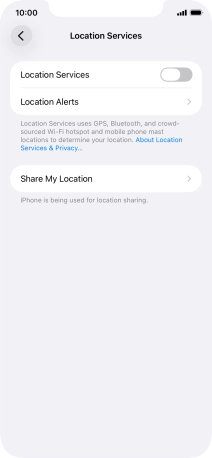 Press the indicator next to Press the indicator next to