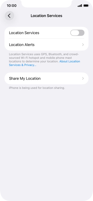 Press the indicator next to Press the indicator next to