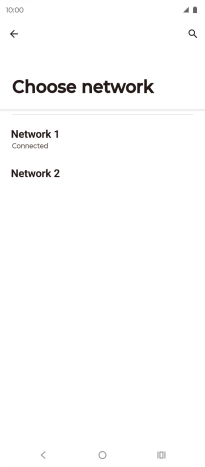 Press the Return key.